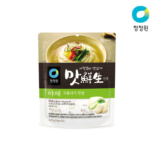 [청정원] 맛선생 야채 국물내기한알 100g　
