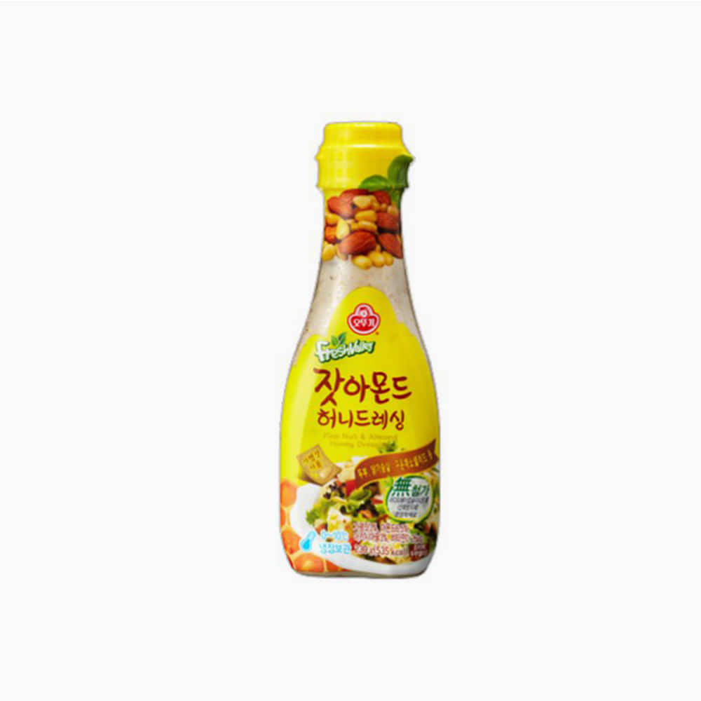 [오뚜기] 냉장 잣아몬드 허니드레싱 230g
