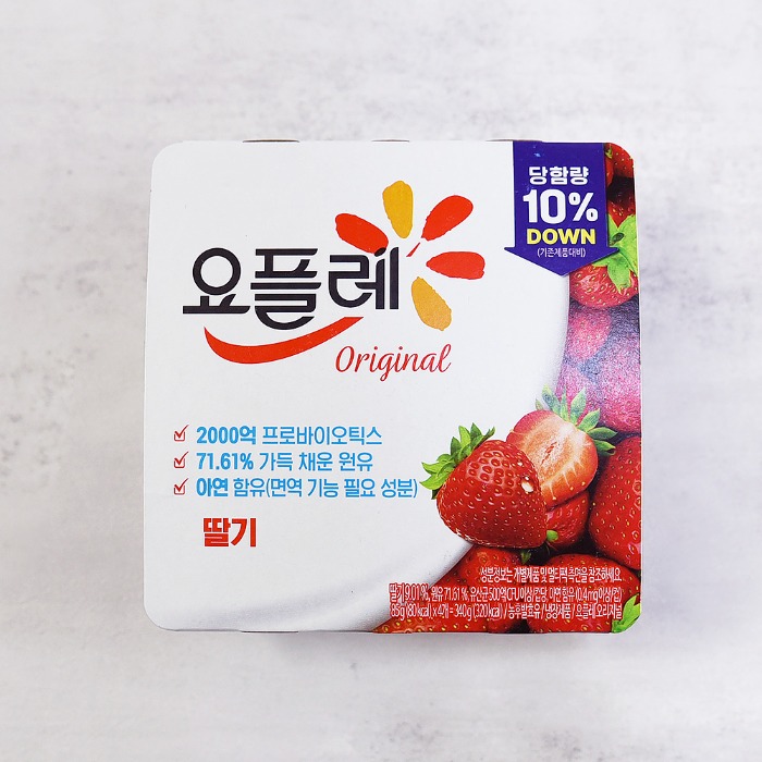 [빙그레] 요플레 딸기 X 4입