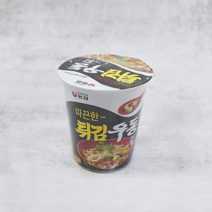 [농심] 튀김우동 소 컵라면 62g